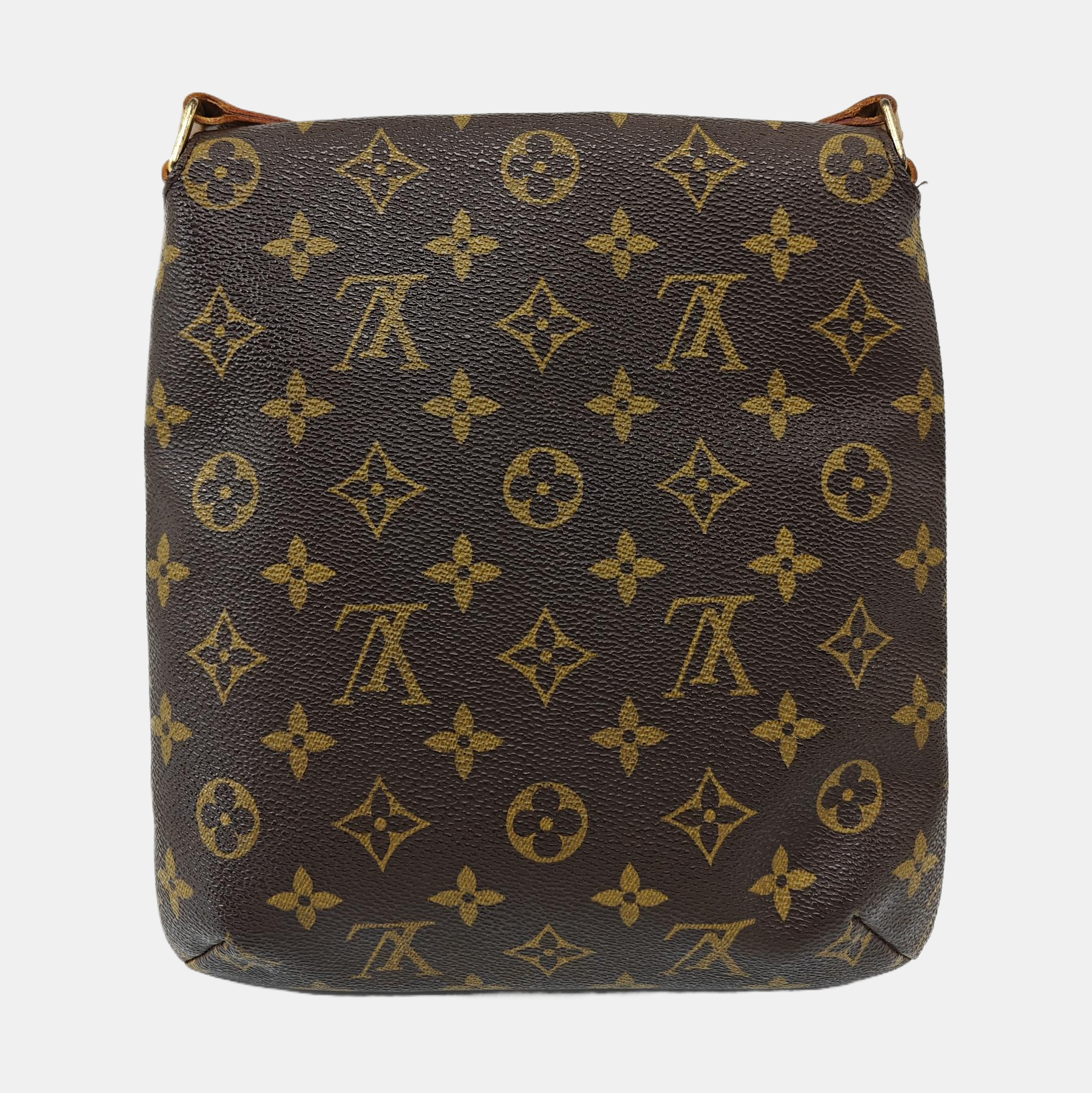 MUSETTE TANGO PM Monogram Coated Canvas Brown