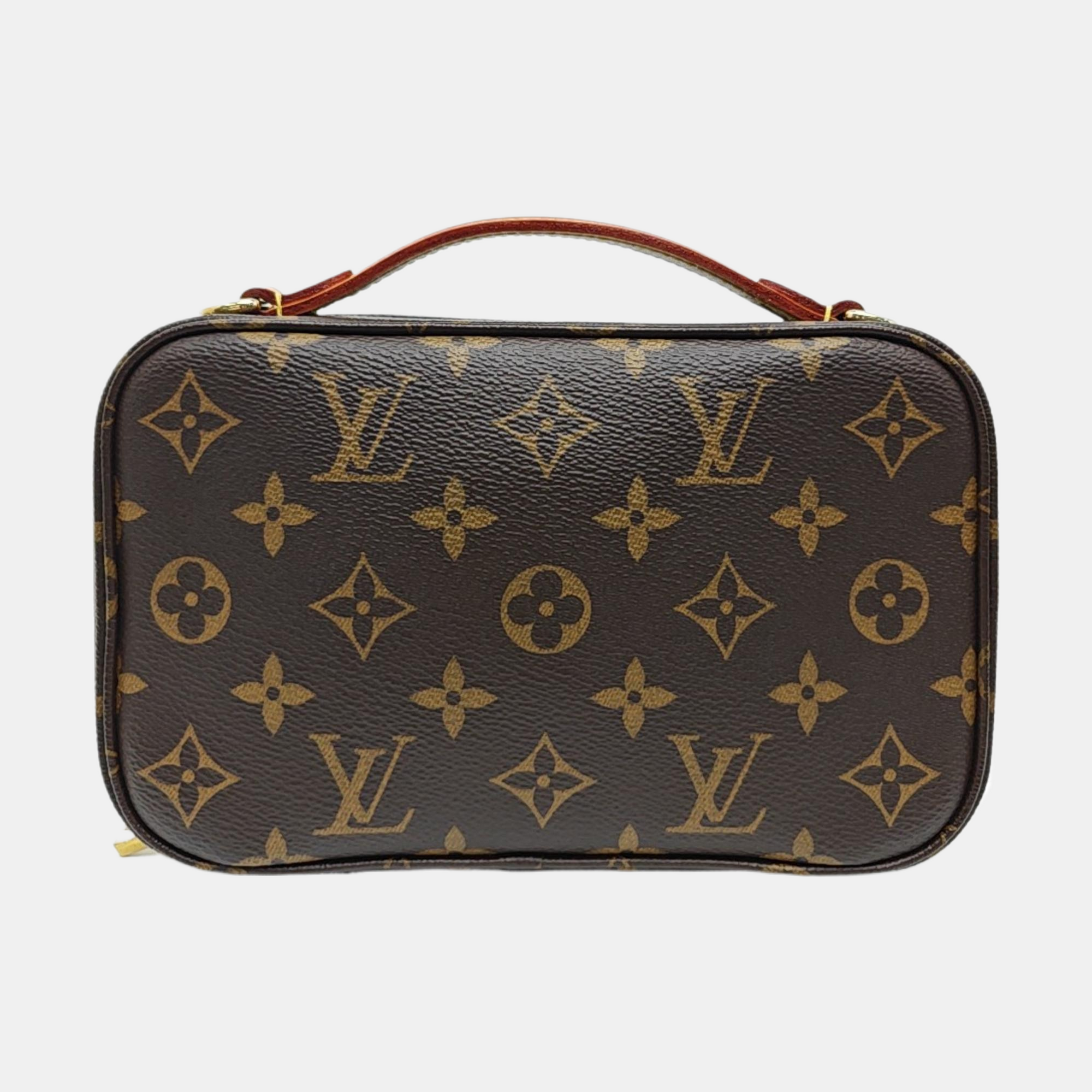 UTILITY Monogram Coated Canvas Brown