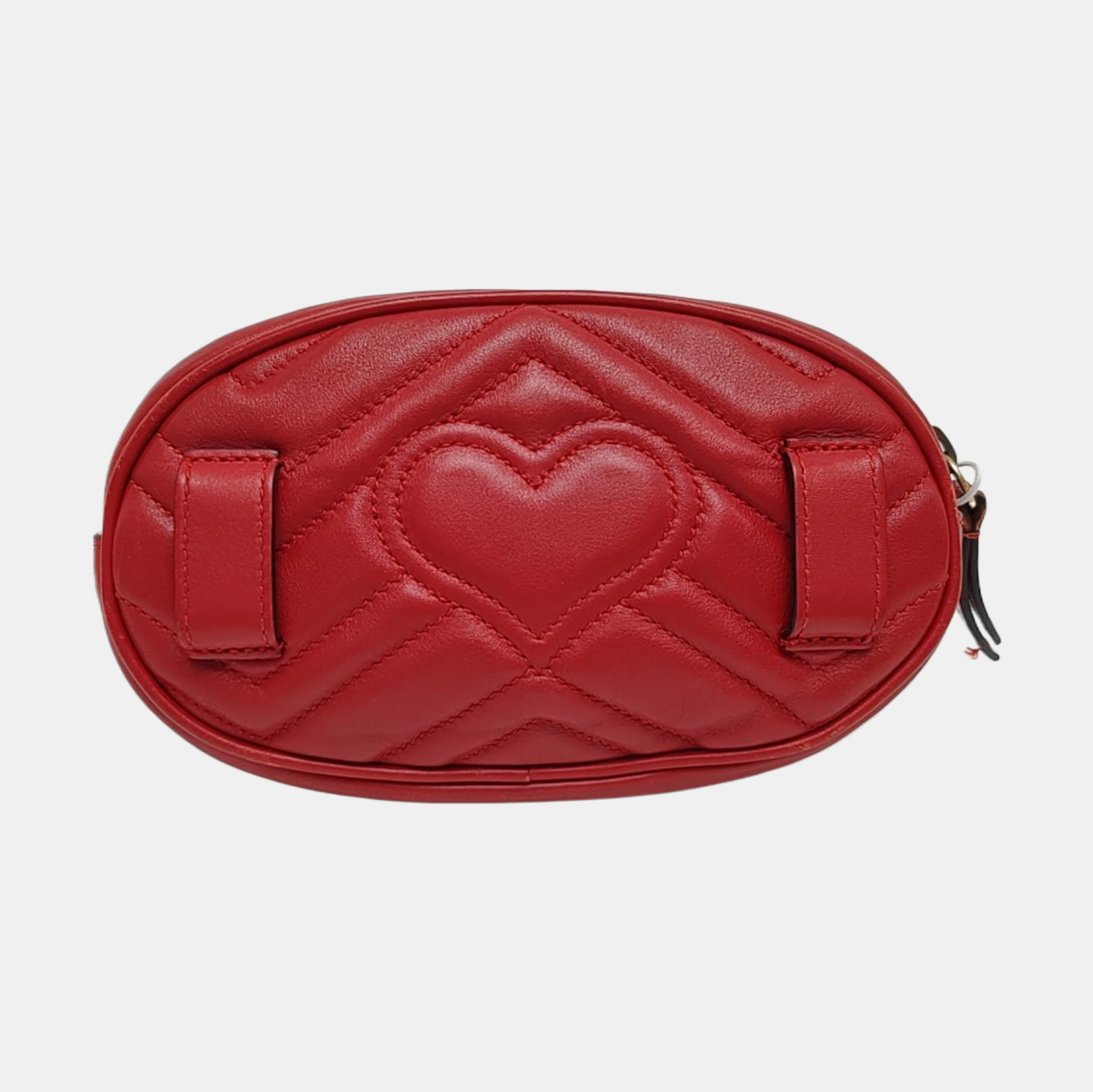 GG Marmont Quilted Calfskin Red
