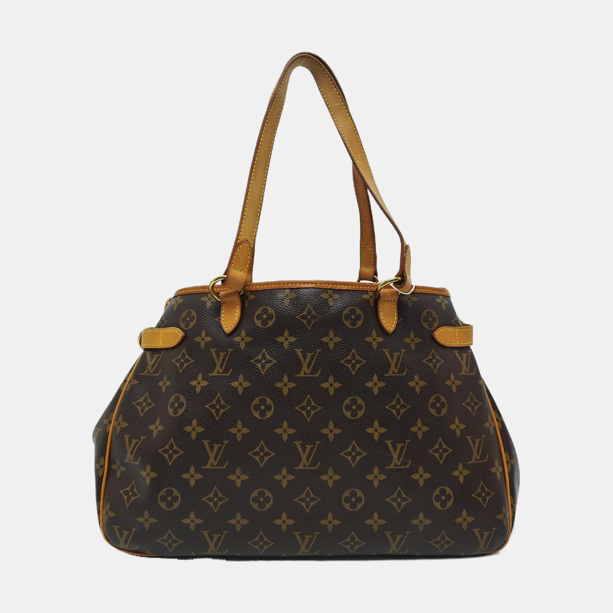 BATIGNOLLES GM Monogram Coated Canvas Brown