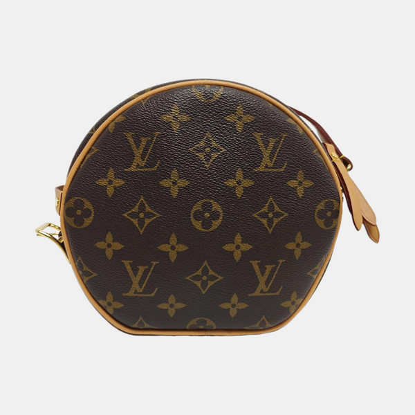 BOITE CHAPEAU PM Monogram Coated Canvas Brown