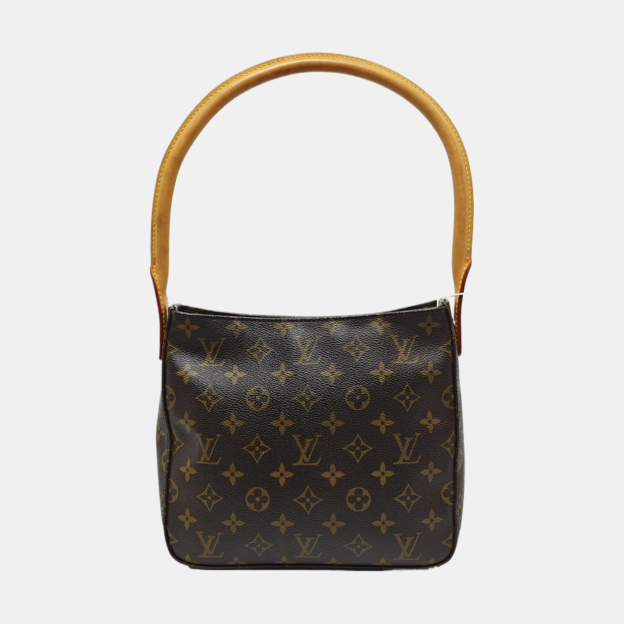 LOOPING MM Monogram Coated Canvas Brown