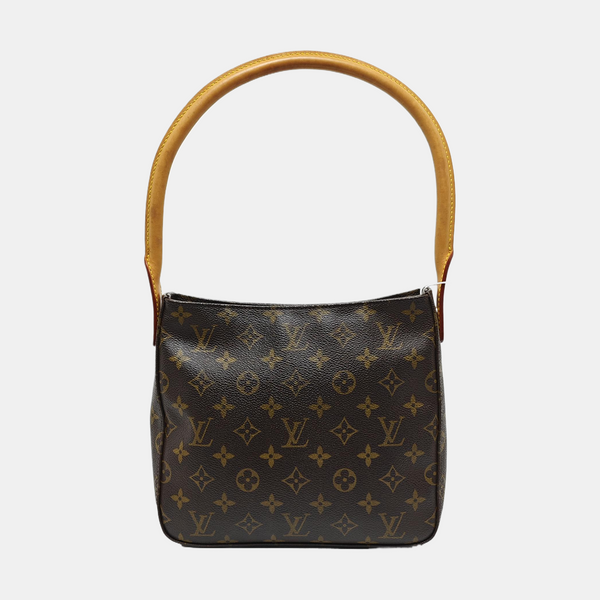 LOOPING MM Monogram Coated Canvas Brown