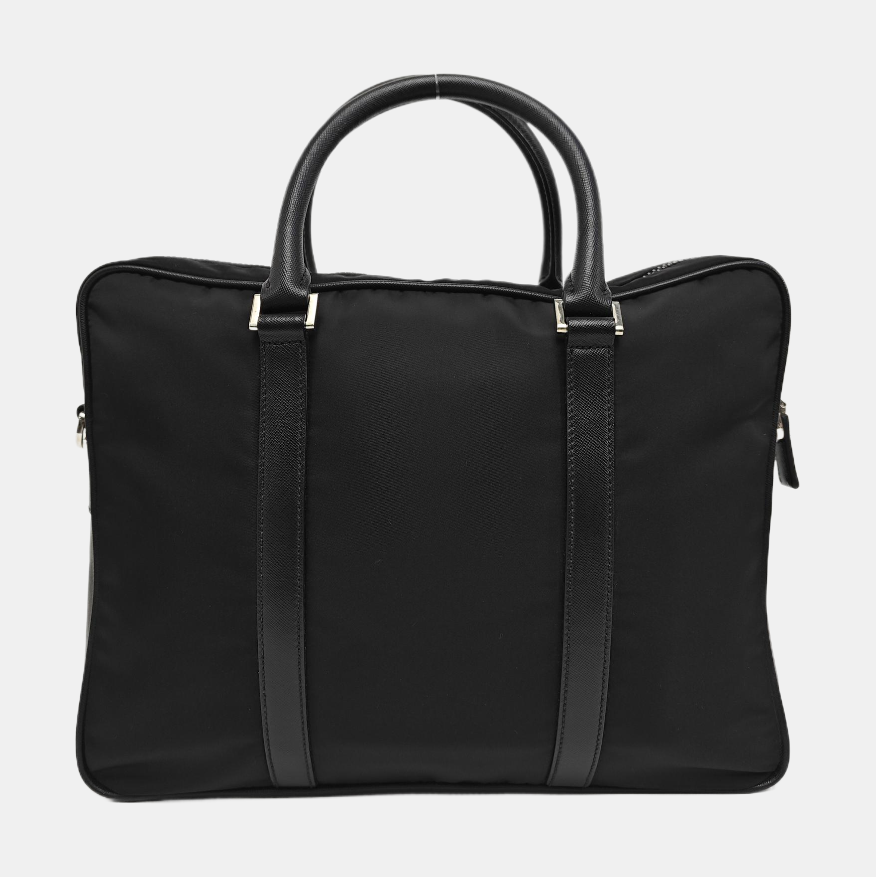 Nylon Shoulder Bag Black