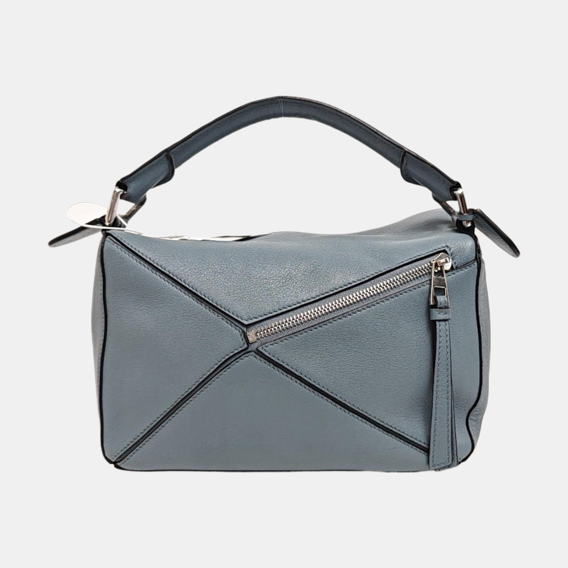 Puzzle Small Calfskin Blue
