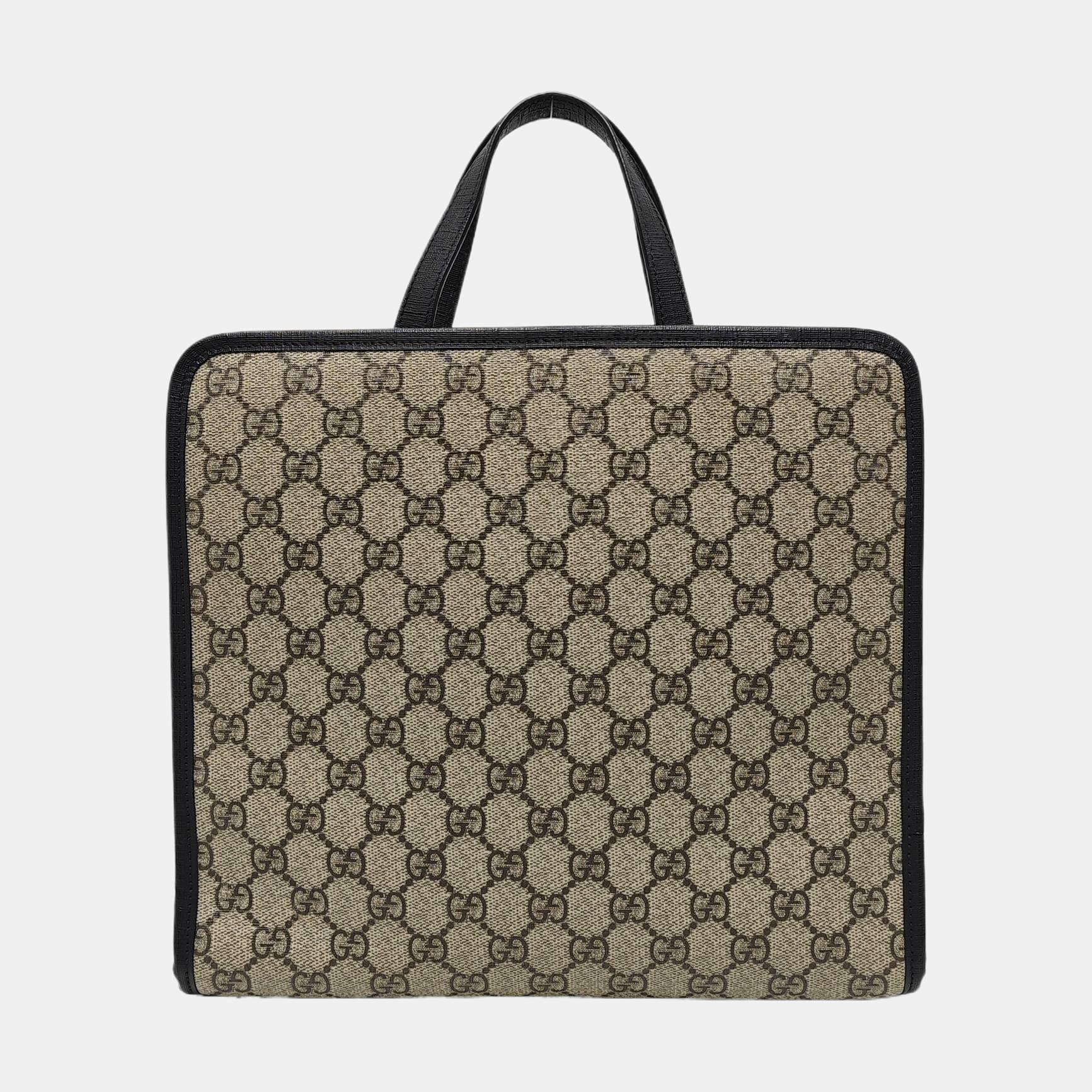 Children’s GG Bucket Monogram Coated Canvas Beige