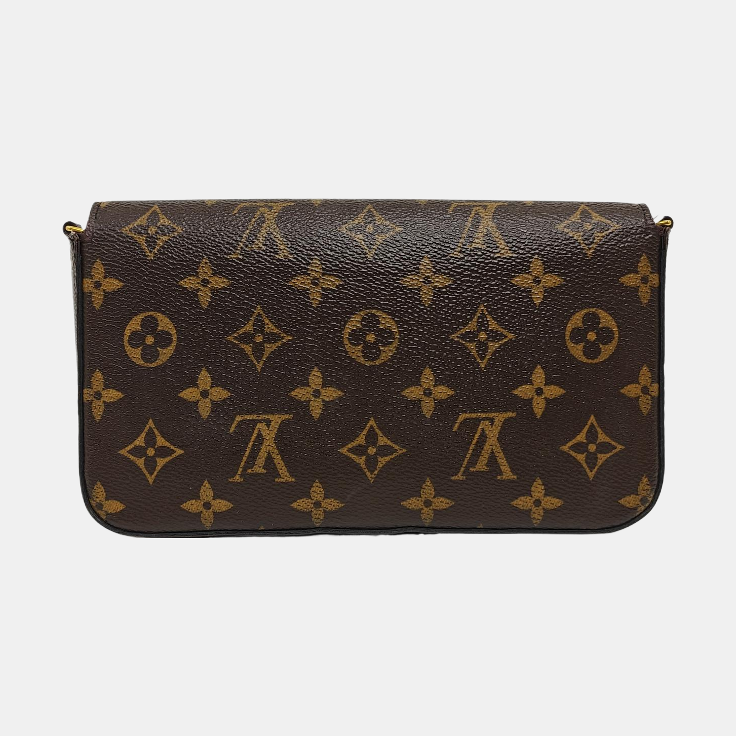 FÉLICIE Monogram Coated Canvas Brown