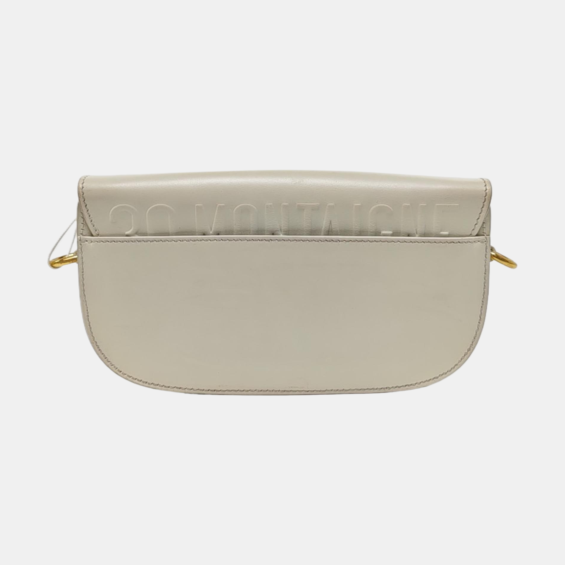 Bobby Medium Calfskin White