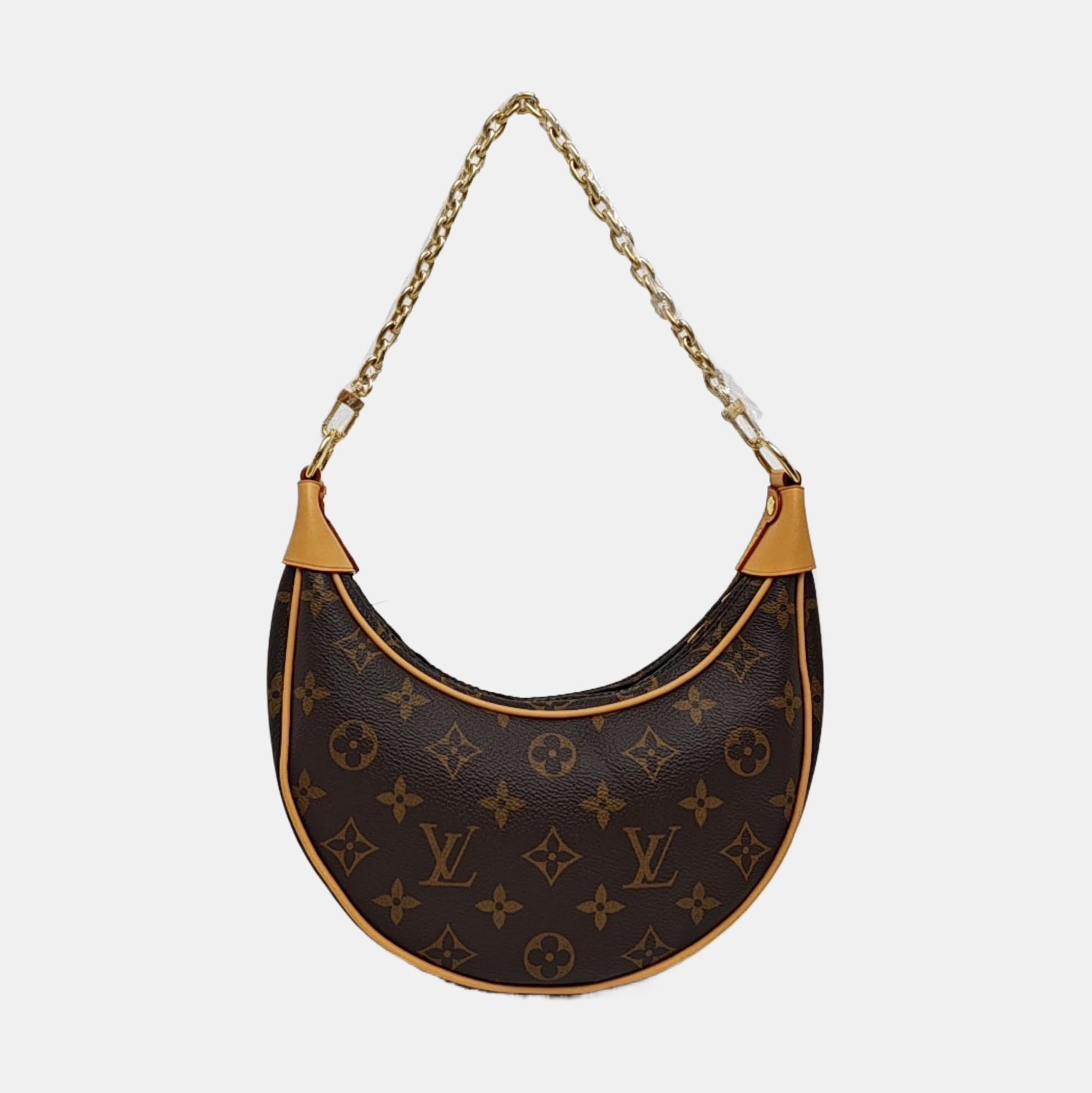 LOOP Monogram Coated Canvas Brown