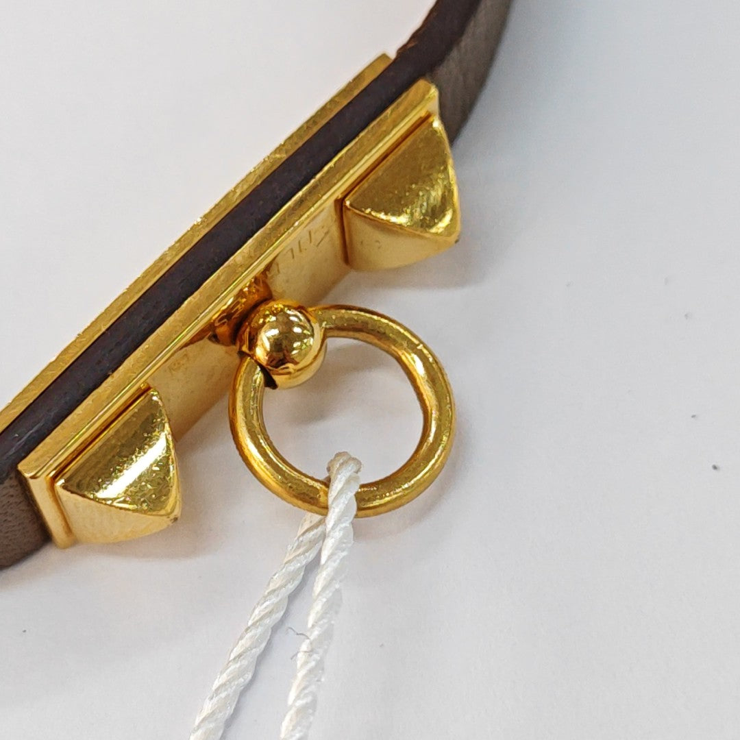 Rivale Leather Brown Bracelet