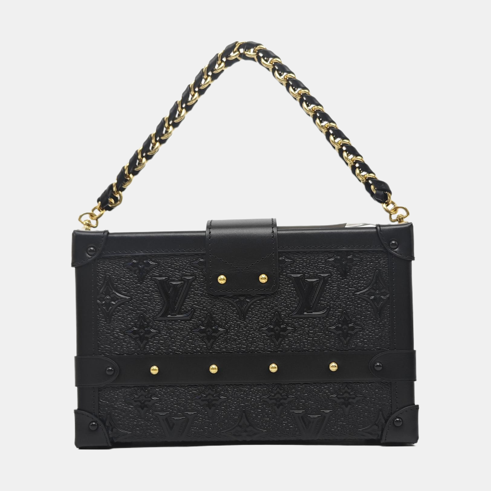 PETITE MALLE Quilted Sequins Black