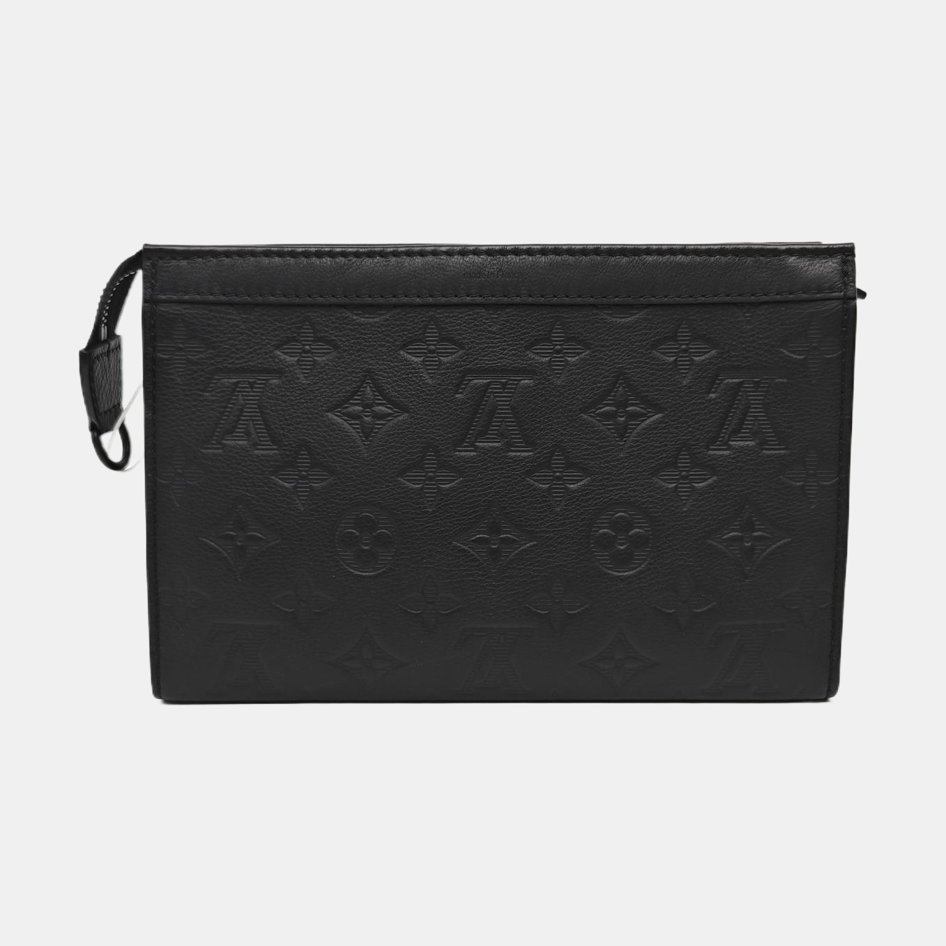 TRIANGLE Monogram Calfskin Black