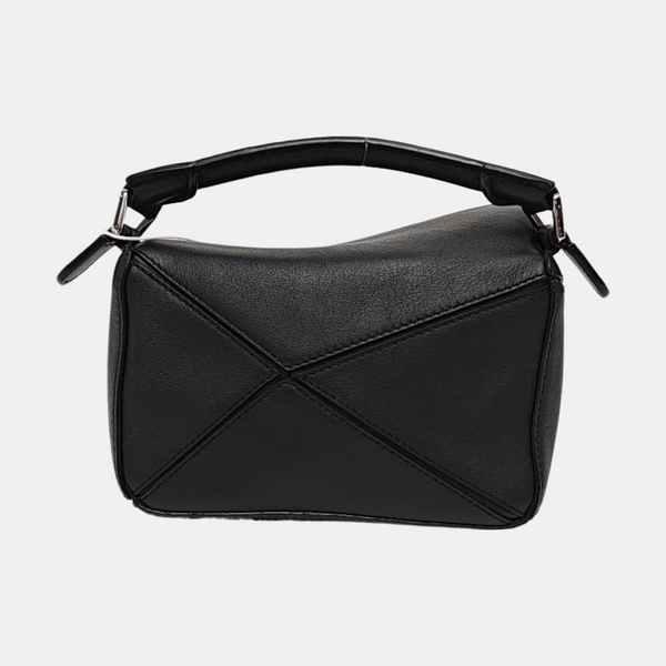 Puzzle Mini Calfskin Black