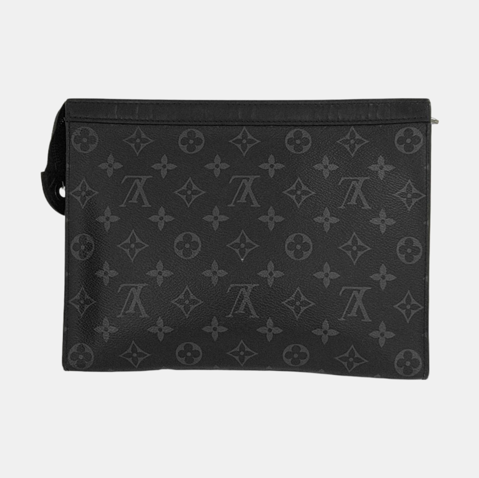 Pochette Voyag MM Monogram Coated Canvas Black