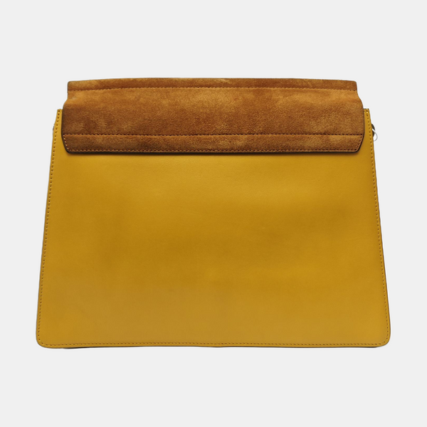 Faye Medium Calfskin Yellow