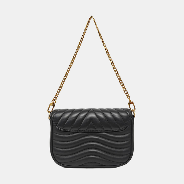 NEW WAVE Quilted Calfskin Black