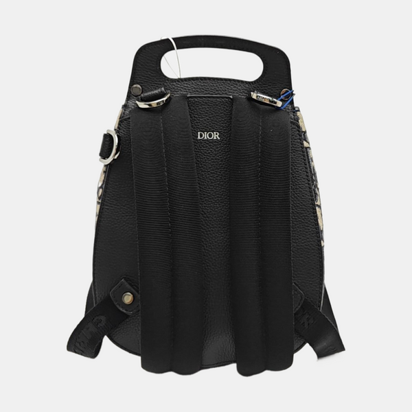 Saddle Mini Oblique Canvas Blue