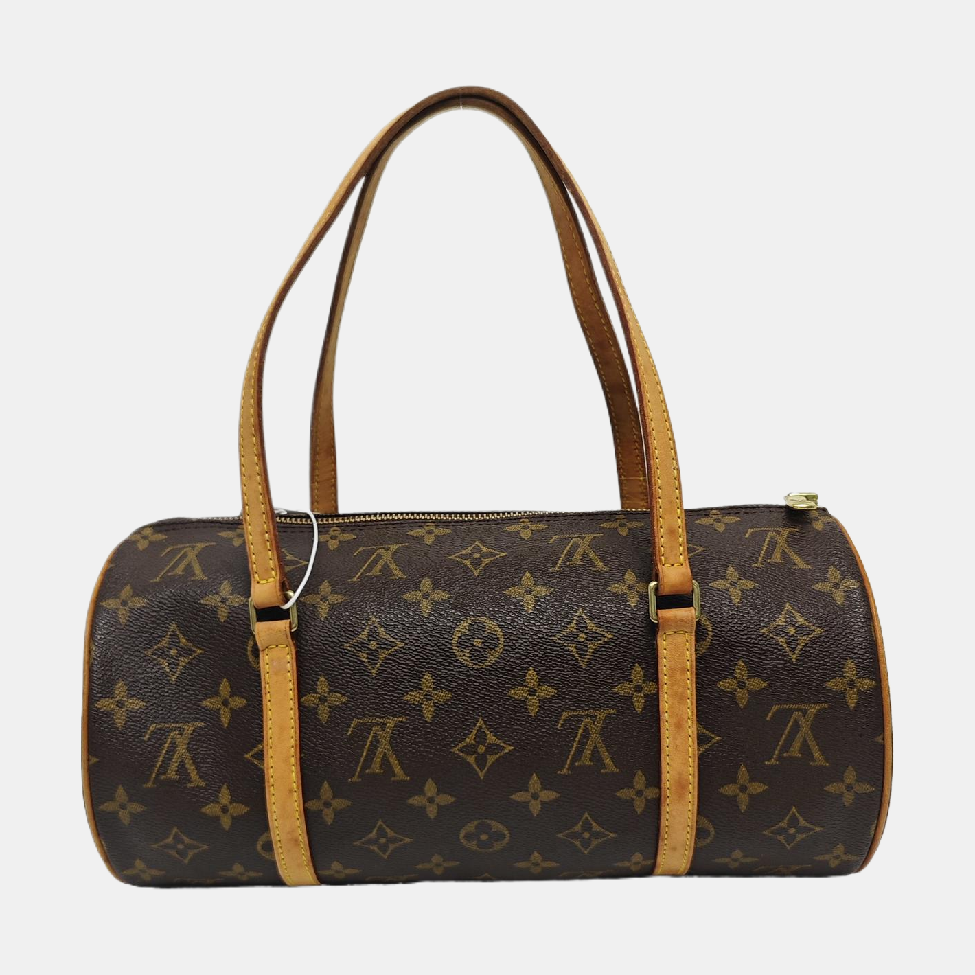 PAPILLON 30 Monogram Coated Canvas Brown