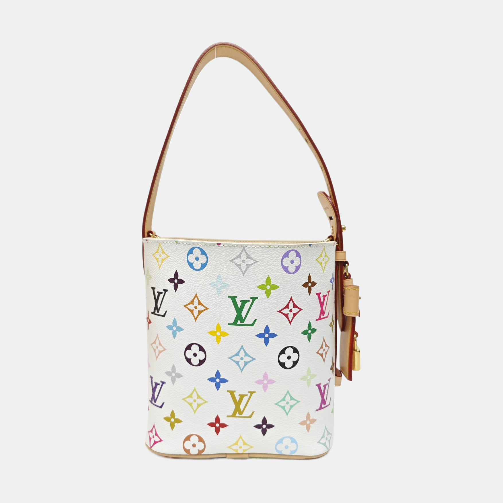 LV × TM ALL IN BB Monogram Coated Canvas White