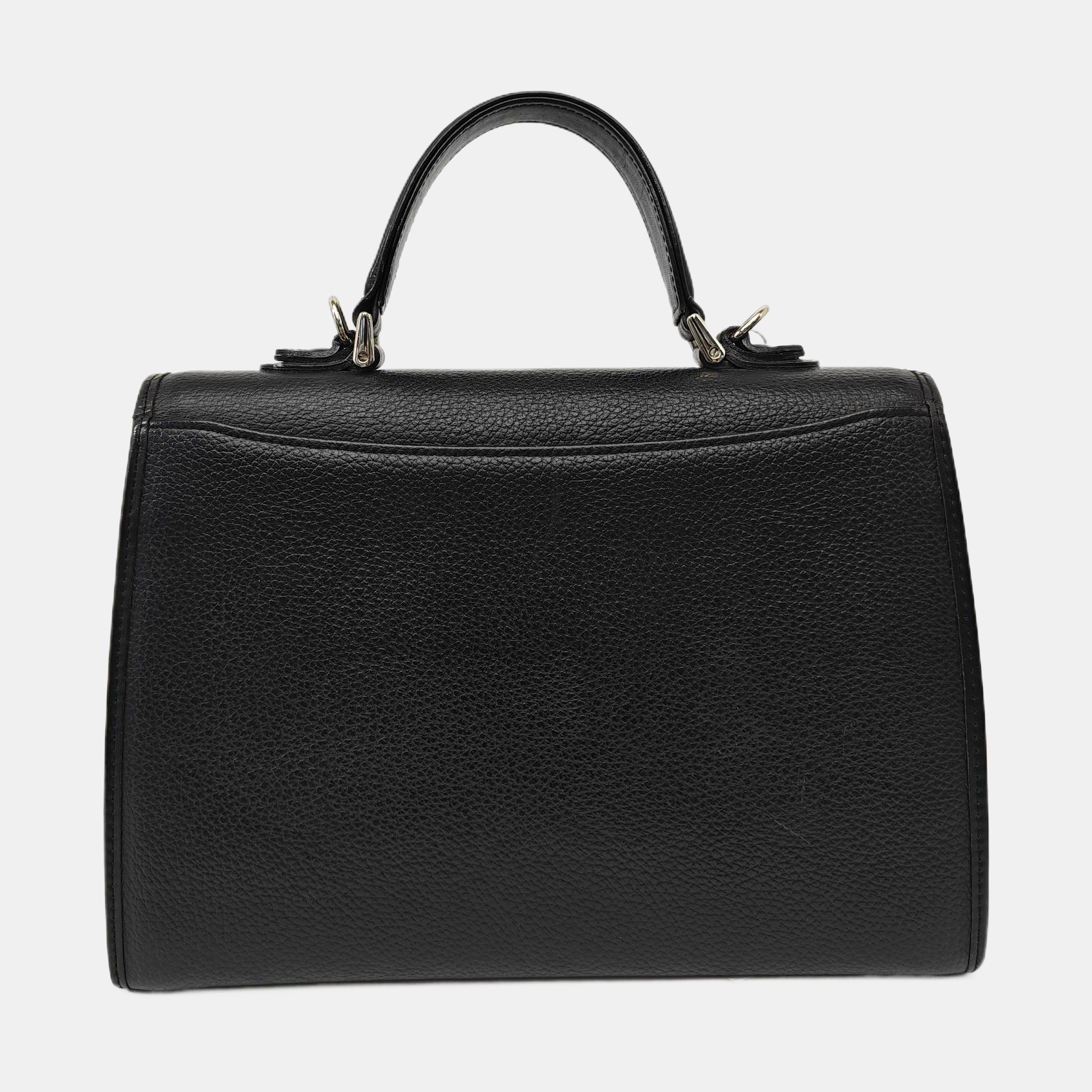 Calfskin Shoulder Bag Black