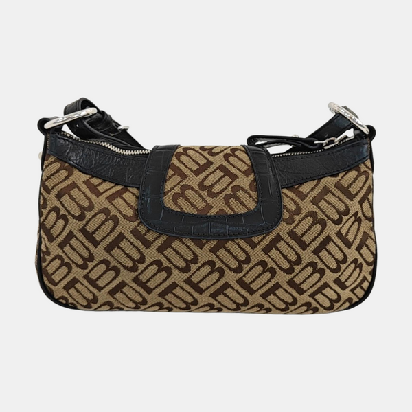Le Cagole Small Fabric Brown