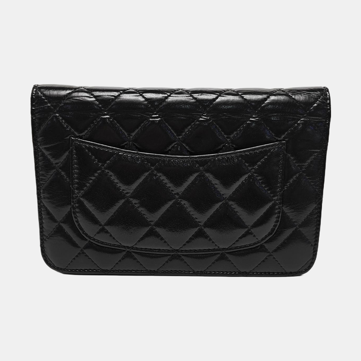 WOC Quilted Calfskin Black