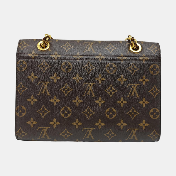VICTOIRE Monogram Coated Canvas Brown