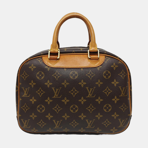 DEAUVILLE Monogram Coated Canvas Brown