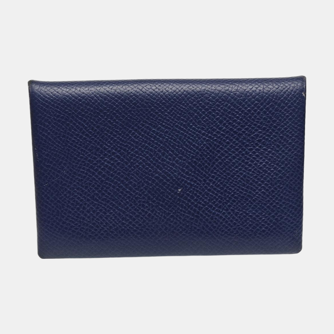Calvi Epsom Blue Card Holder