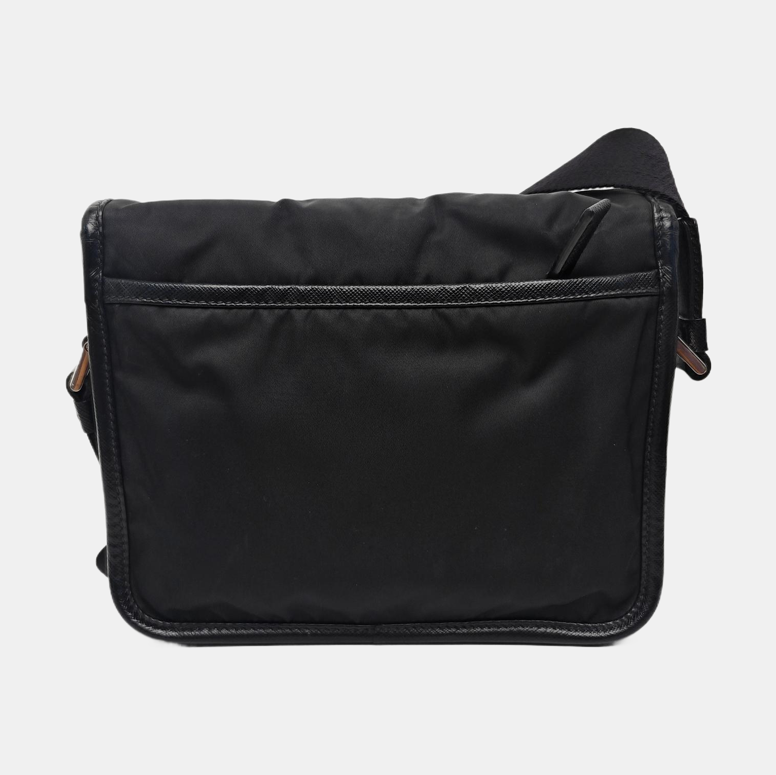 Nylon Shoulder Bag Black