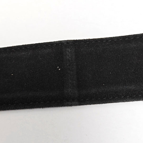 Suede Belt Black