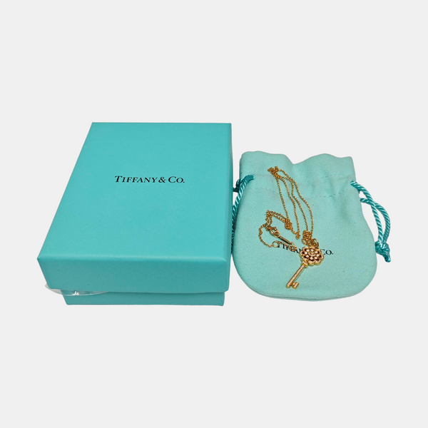 Tiffany Keys 18k Rose Gold Necklace