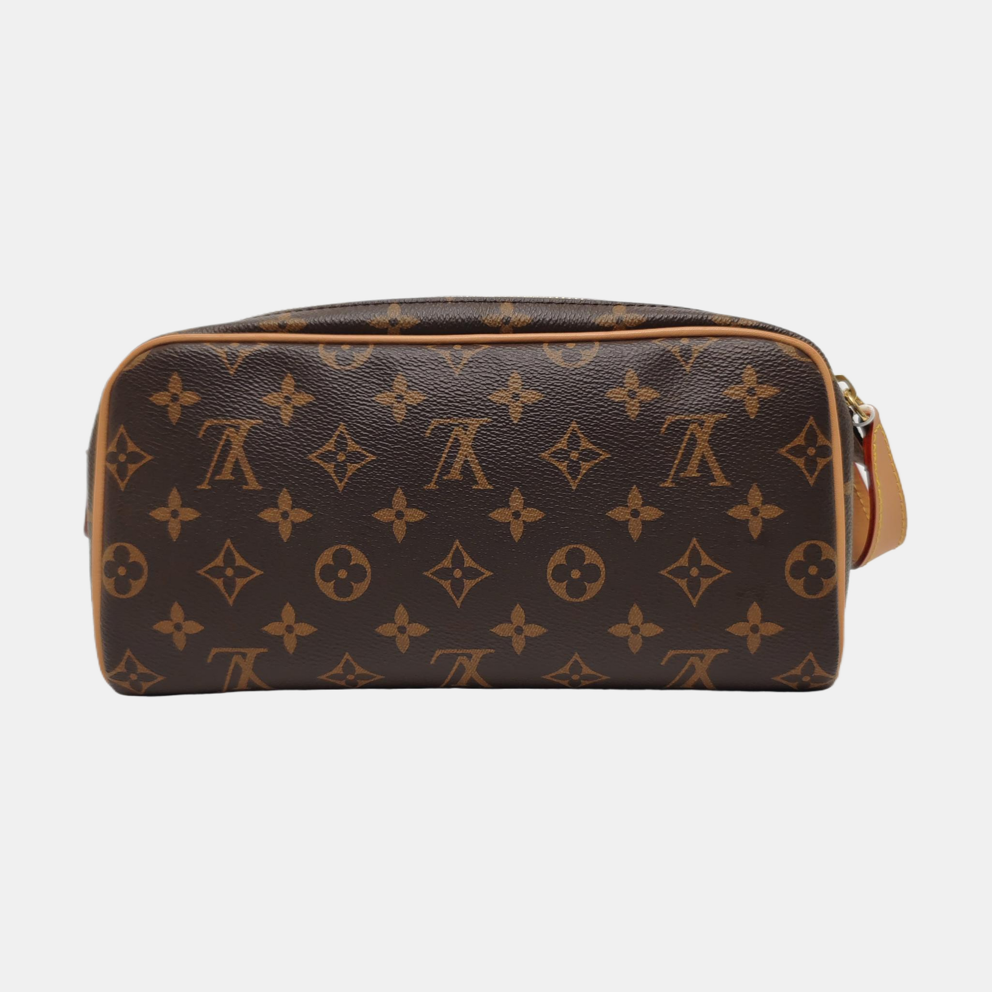DOPP Monogram Coated Canvas Brown