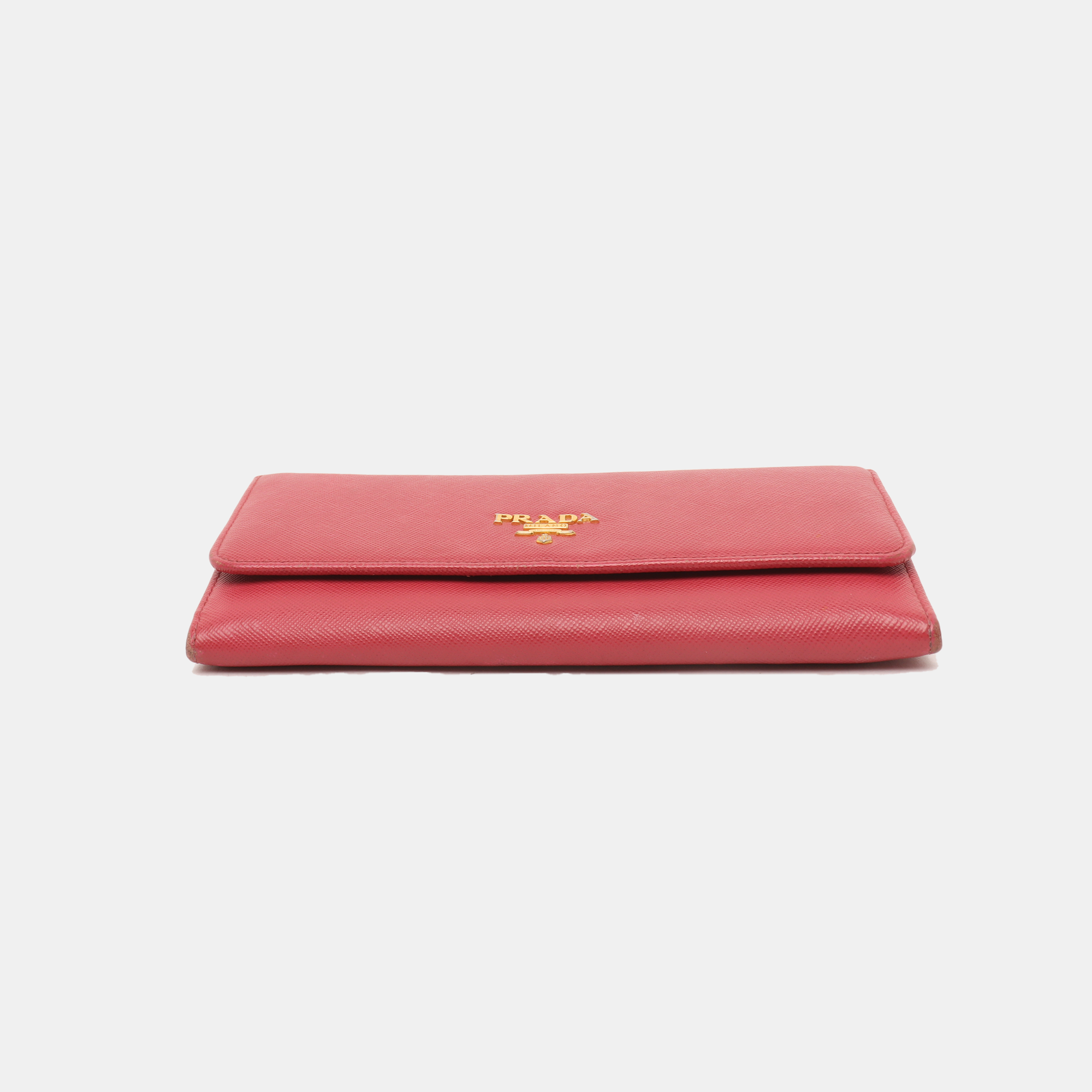 Mini Bag Saffiano Calfskin Red Wallet