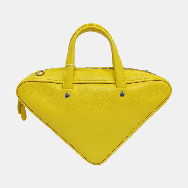 Triangle Calfskin Yellow