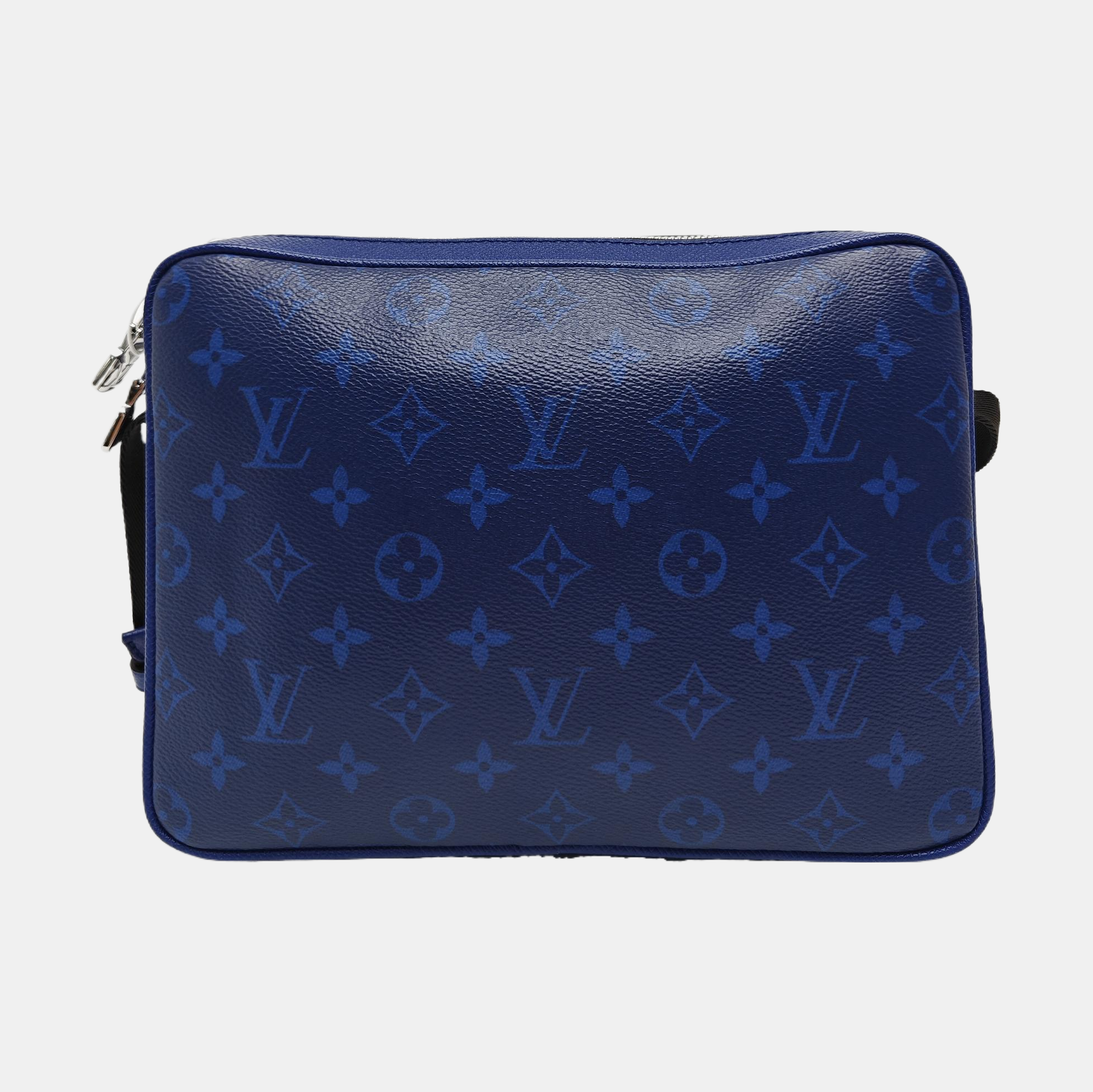 OUTDOOR PM Monogram Coated Canvas Blue
