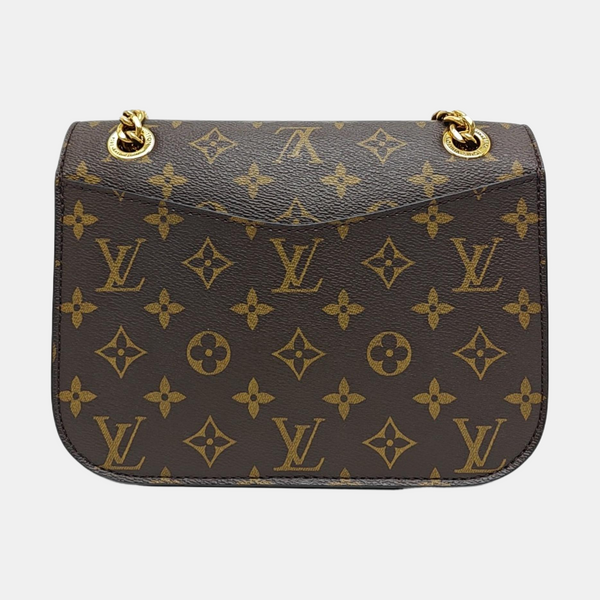 PASSY Monogram Coated Canvas Brown