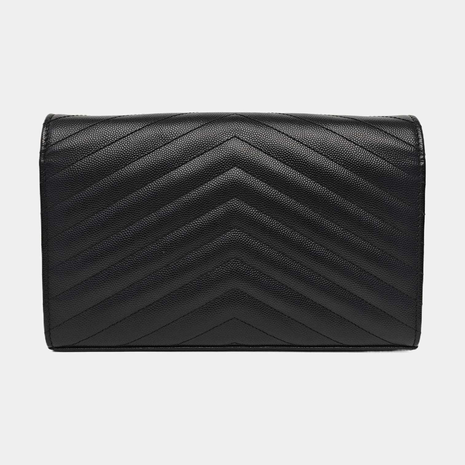MONOGRAM Medium Chevron Calfskin Black