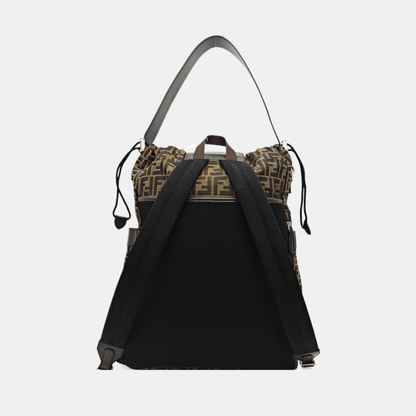 FENDI Strike Large Canvas Brown