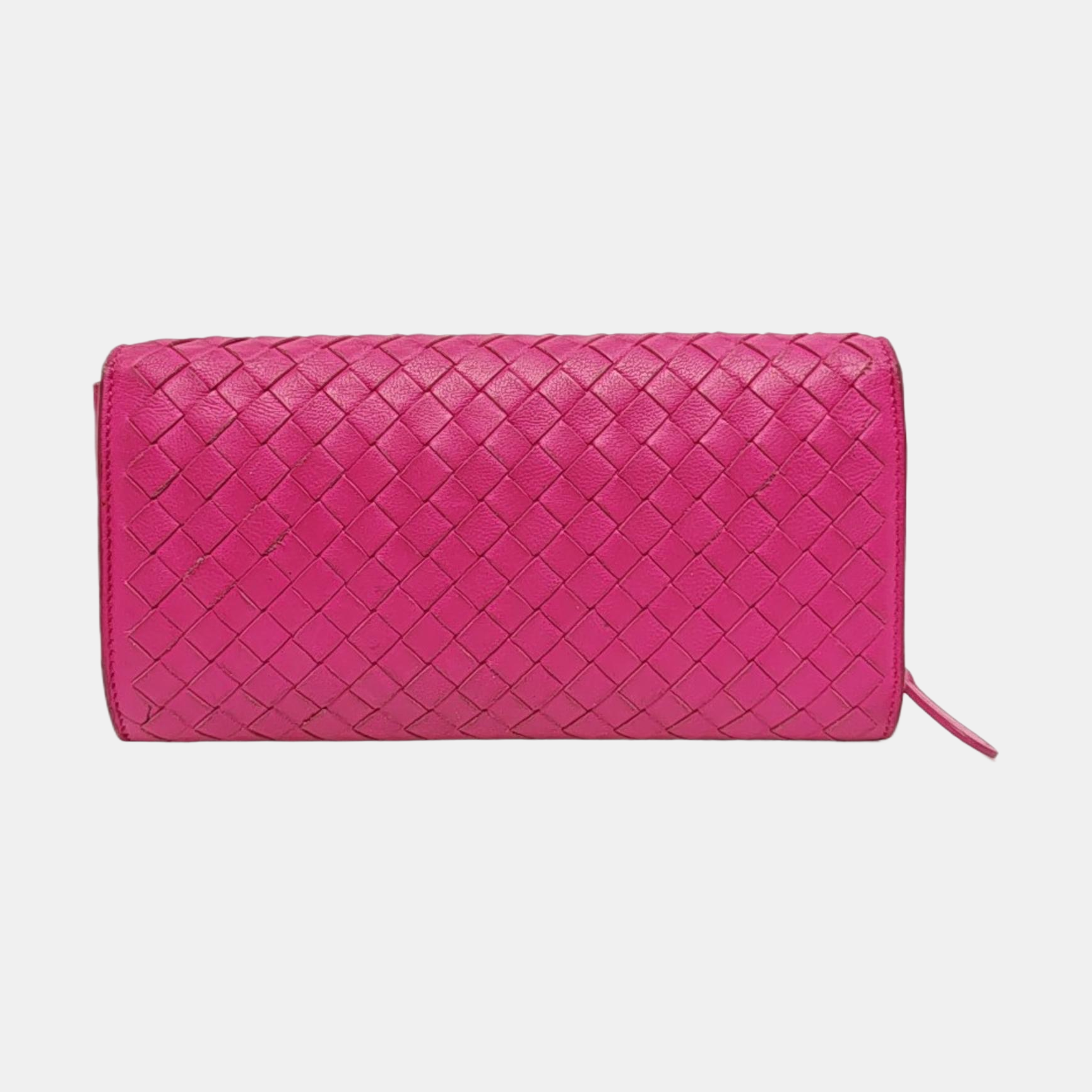 Lambskin Wallet Red