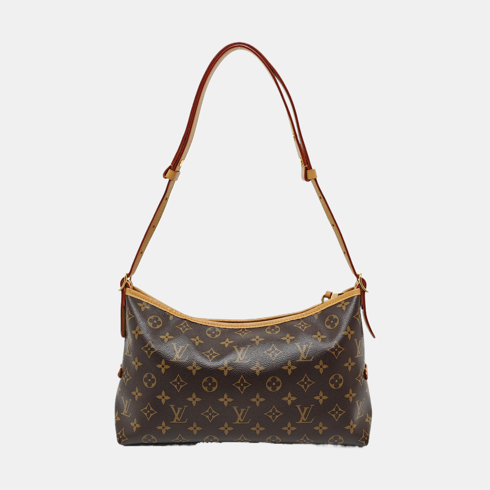 CARRYALL MM Monogram Coated Canvas Brown