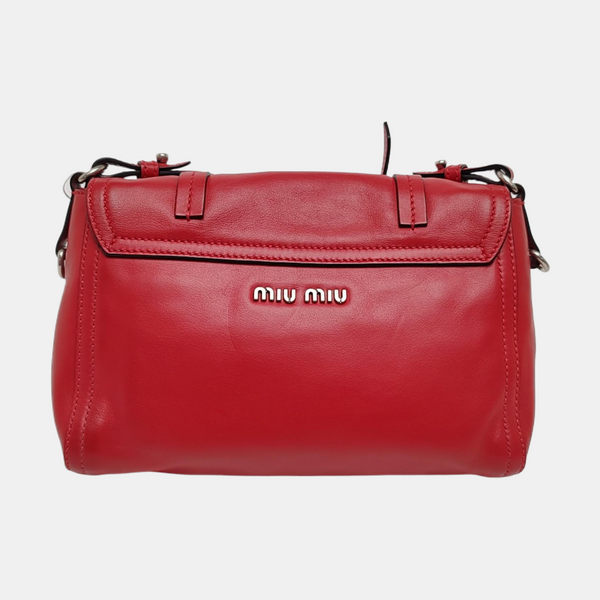Grace Lux Calfskin Red
