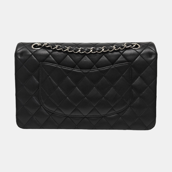 CLASSIC FLAP Medium Quilted Lambskin Black