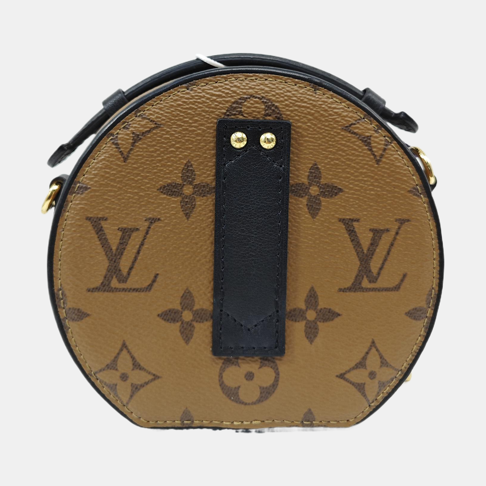 BOITE CHAPEAU Mini Monogram Coated Canvas Brown
