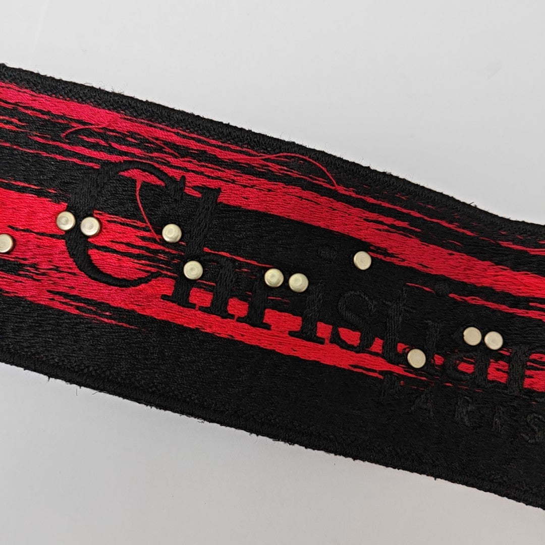 Fabric Bag Strap Red