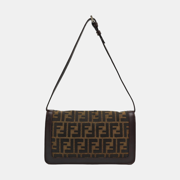 Canvas Shoulder Bag Brown