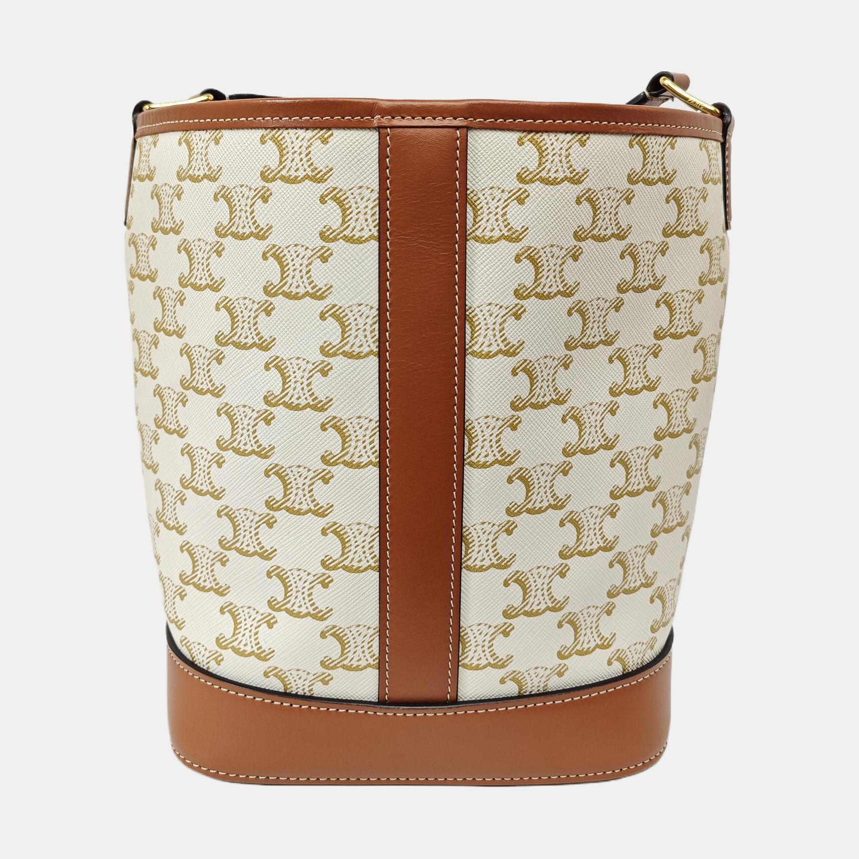 TRIOMPHE CANVAS Small Coated Canvas Beige
