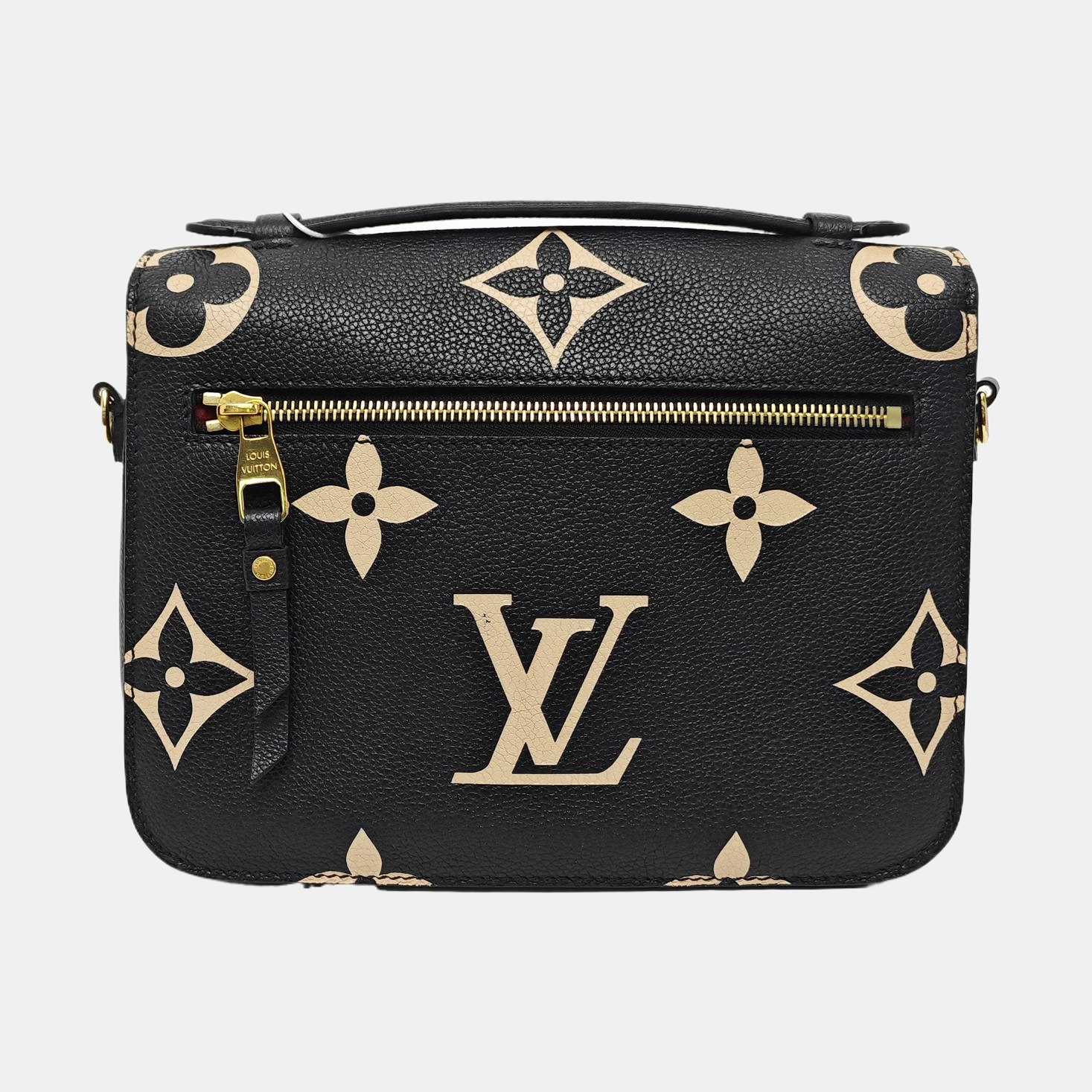 MÉTIS MM Monogram Calfskin Black