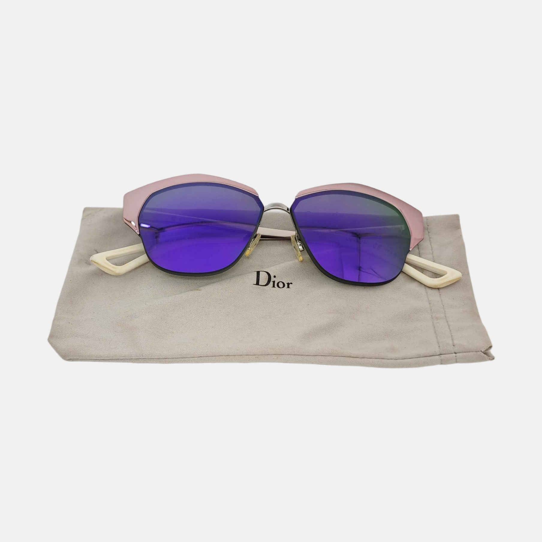 Metal Sunglasses Green