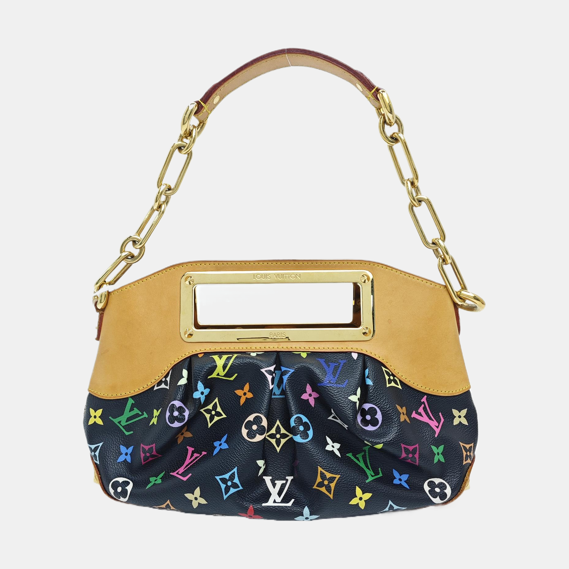 LV × TM JUDY PM Monogram Coated Canvas Black